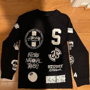 Vintage Stussy Longsleeve All Over